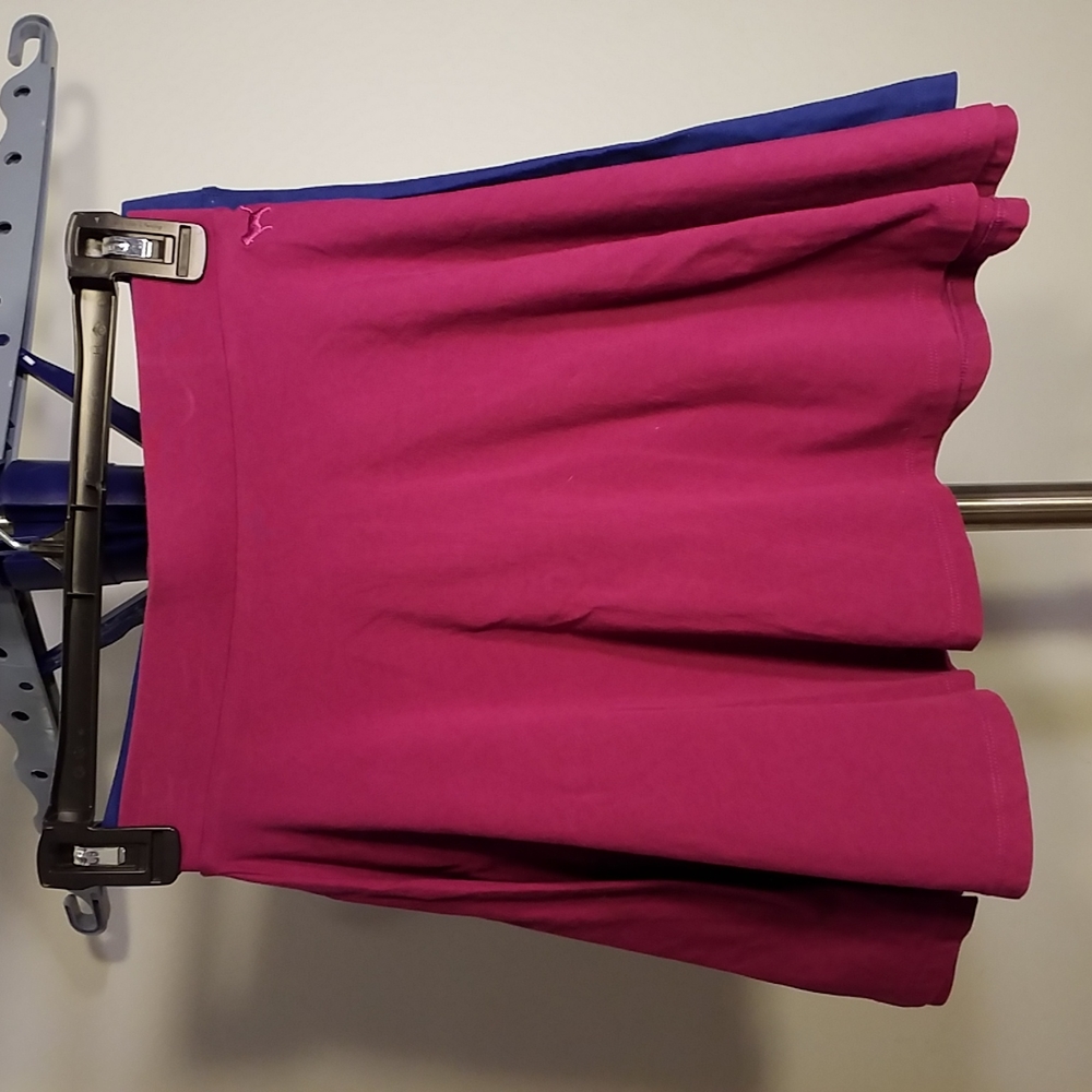 NWT Victoria's Secret PINK XS - 2 High Waist Skirts 1 Navy 1 Mulbe… - Picture 4 of 7